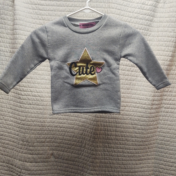 Toddlers pullover sweater, gray - Picture 1 of 3